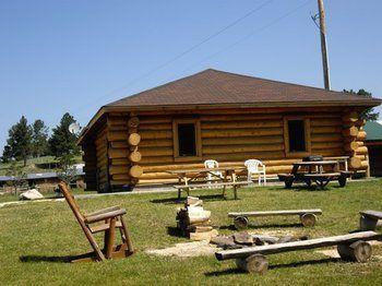 Gold Camp Cabins Custer Buitenkant foto