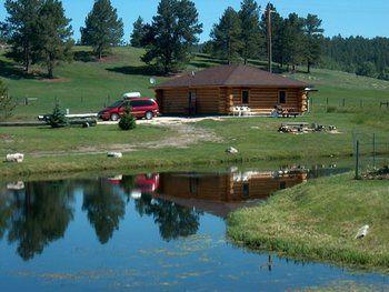 Gold Camp Cabins Custer Buitenkant foto