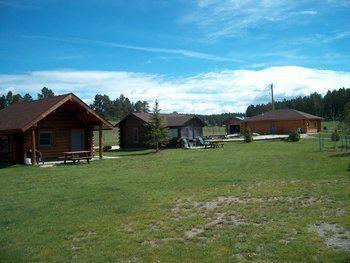 Gold Camp Cabins Custer Buitenkant foto