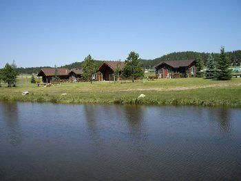 Gold Camp Cabins Custer Buitenkant foto