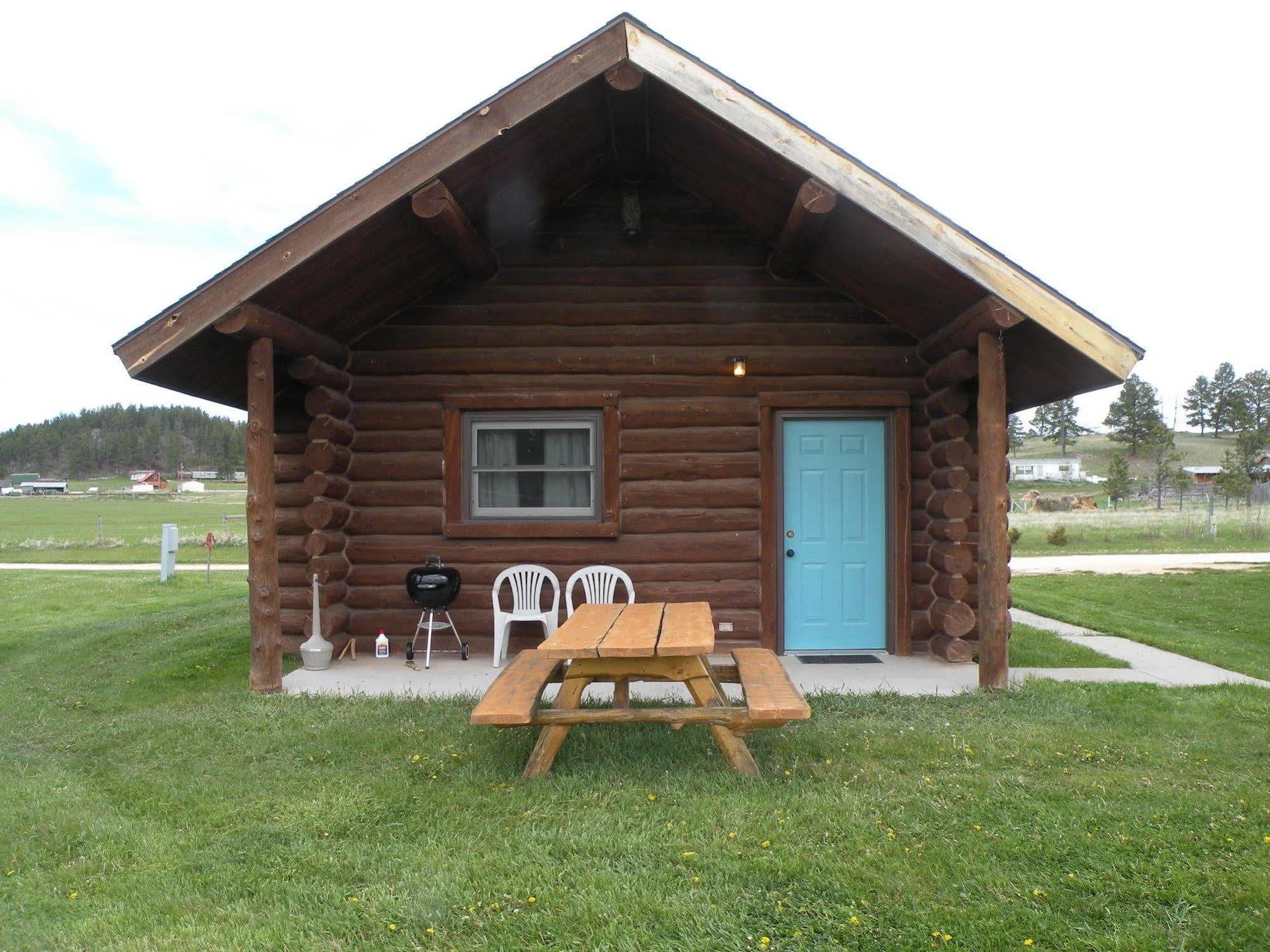 Gold Camp Cabins Custer Buitenkant foto