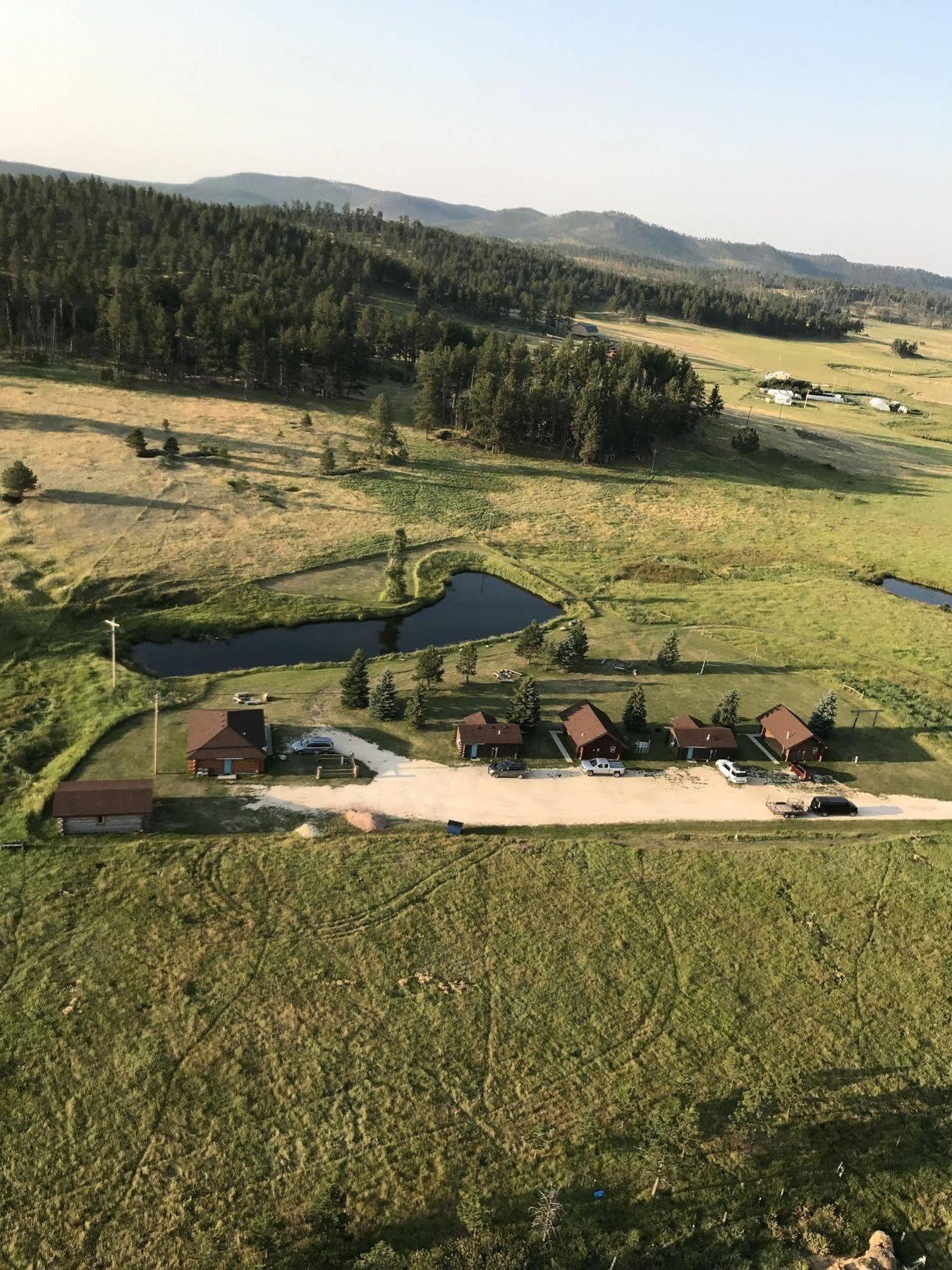 Gold Camp Cabins Custer Buitenkant foto